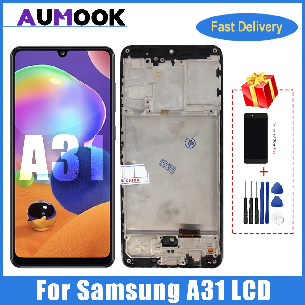 

AMOLED дисплей для Samsung Galaxy A31 A315 A315F A315F/DS A315G/DS A315G ЖК-дисплей AMOLED сенсорный экран дигитайзер замена в сборе
