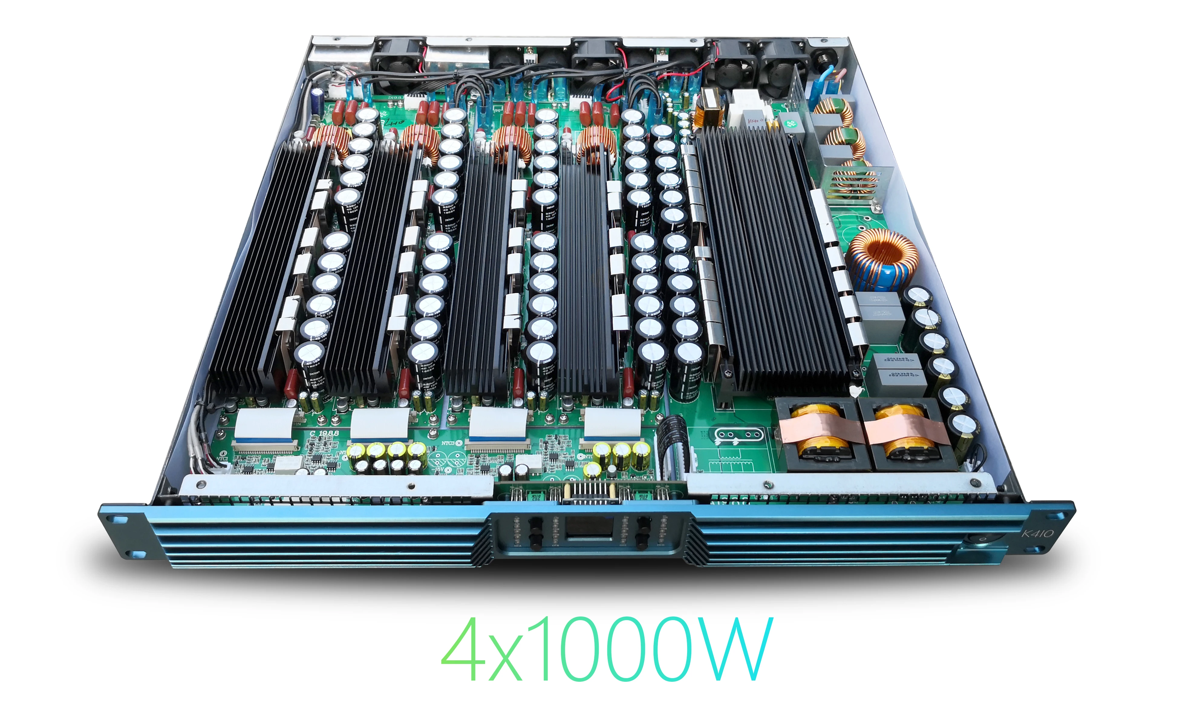 

Class D digital 4 channel with 1000W amplifier K410