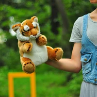 simulation plush toy childrens holiday gift toy plush doll 16 10 inch animal hand puppets to comfort dolls
