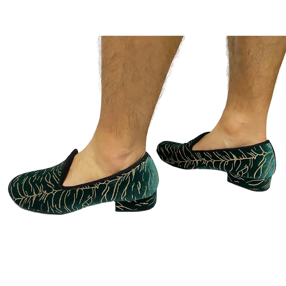 Salsa Dancing Shoes For Male 38- 47 Size Boys Ball room Latin Shoes 1 inch 1.5inch Heel Indoor Suede Sole Dance Shoes Men Latin