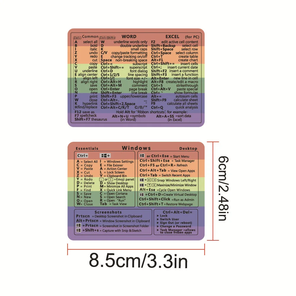 Быстрое Руководство По Сравнению Для Mac Windows — Наклейки На Клавиатуру Этикетки Word