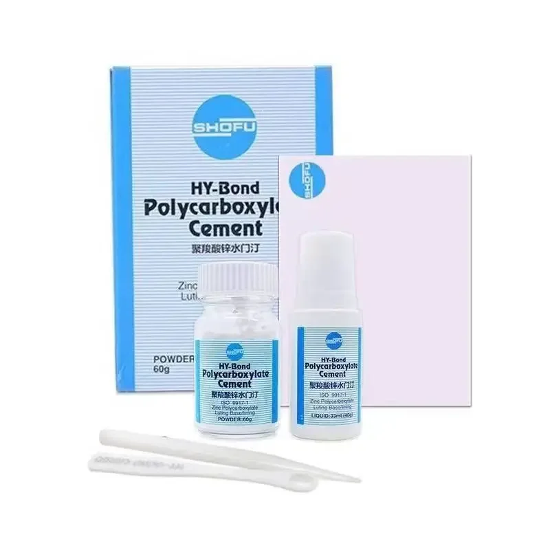 Songfeng Dental Bonding Cement Цинк Поликарбоксилатный цементный порошок 60 г 33 мл