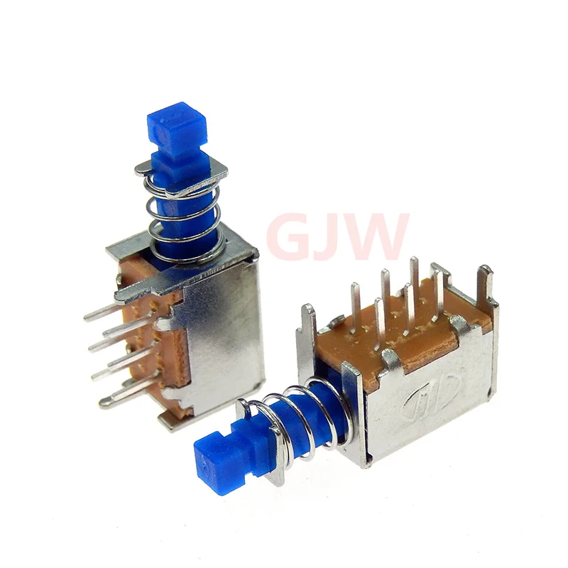 

RuizinTao 6-контактный синий прямой ключевой переключатель с самоблокировкой