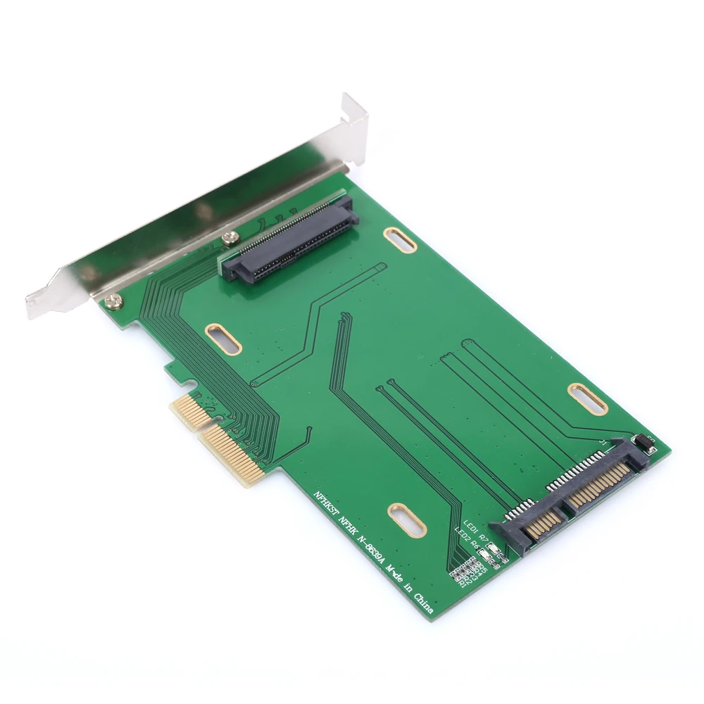 PCI-E 3 0x4 Lane к U.2 U2 Kit SFF-8639 основной адаптер для Intel материнской платы и 750 NVMe PCIe SSD