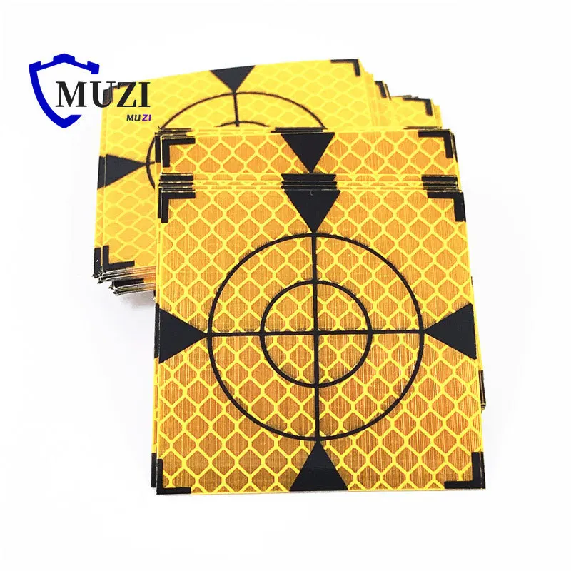 Светоотражающий лист для отображения географии желтые треугольные