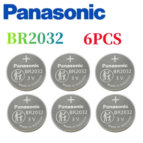 Кнопочный аккумулятор Panasonic BR2032 3 В для Mercedes Benz Hyundai Audi
