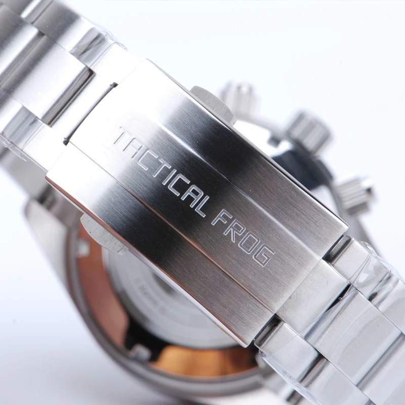 Часы мужские тактические с сапфировым стеклом 41 мм 20 бар