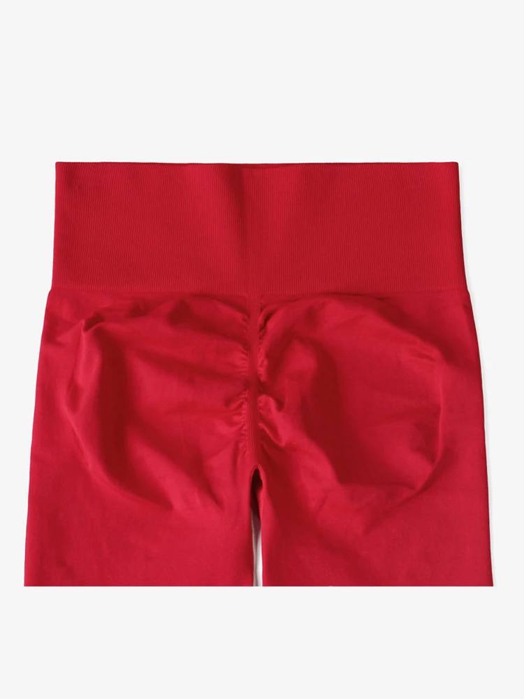 Однотонные быстросохнущие спортивные короткие леггинсы LZYVOO с высокой талией