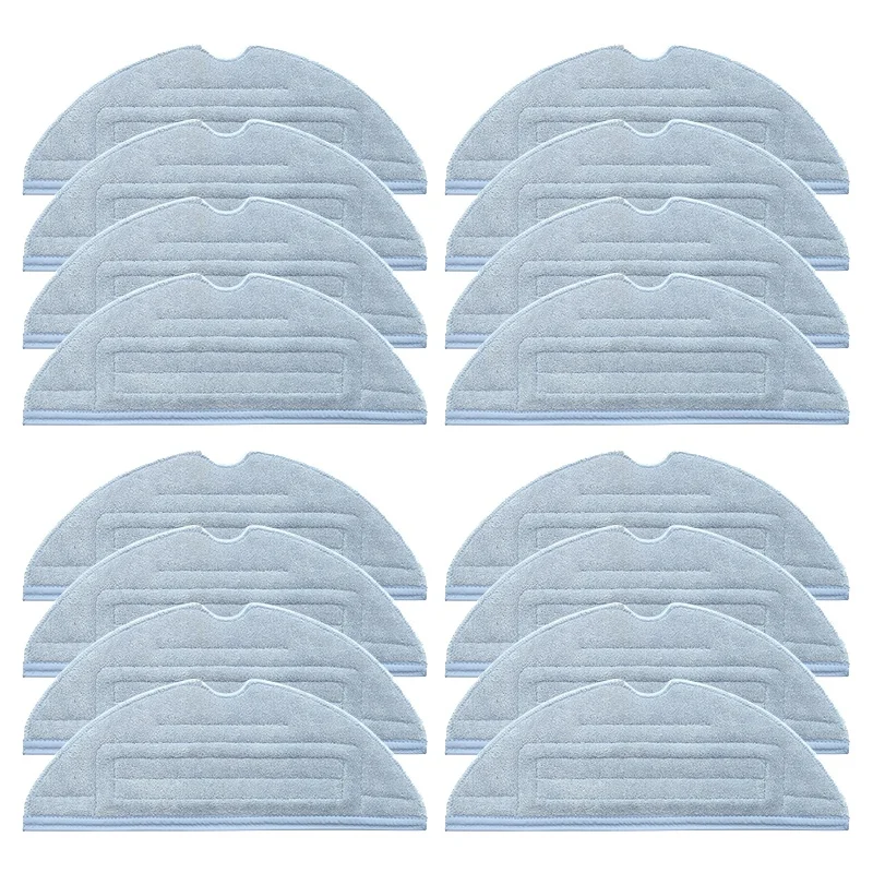 

16Pcs Replacement Mop Cleaning Cloth for Roborock S7/T7/T7 Plus Robot Vacuum Cleaner Spare Parts