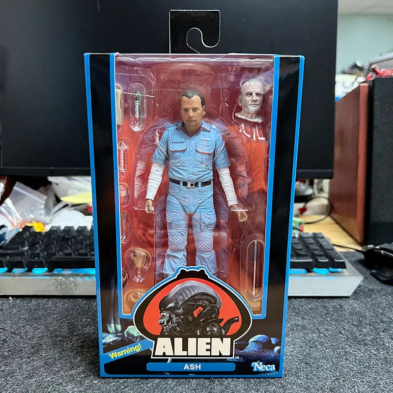 Фото Оригинальный в наличии NECA Alien 40th Anniversary Movie Edition третьего поколения Kane Ash ASH 7-дюймовая модель «сделай сам», игрушки в подарок №3