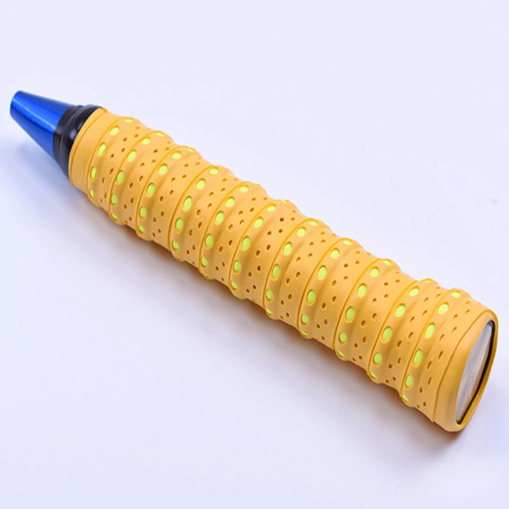 

Breathable Badminton Perforated Accessories Professional Sports Multipurpose Colorful PU Anti Slip Grip Tape