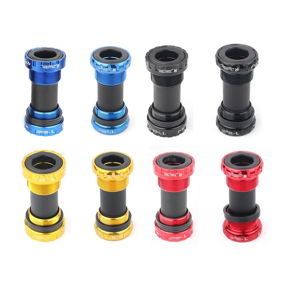

Bicycle Bottom Brackets Aluminum Bearing BSA Axle For 68-73mm Diameter Bottom Lightweight MTB Bike Bottom Bracket Accessories