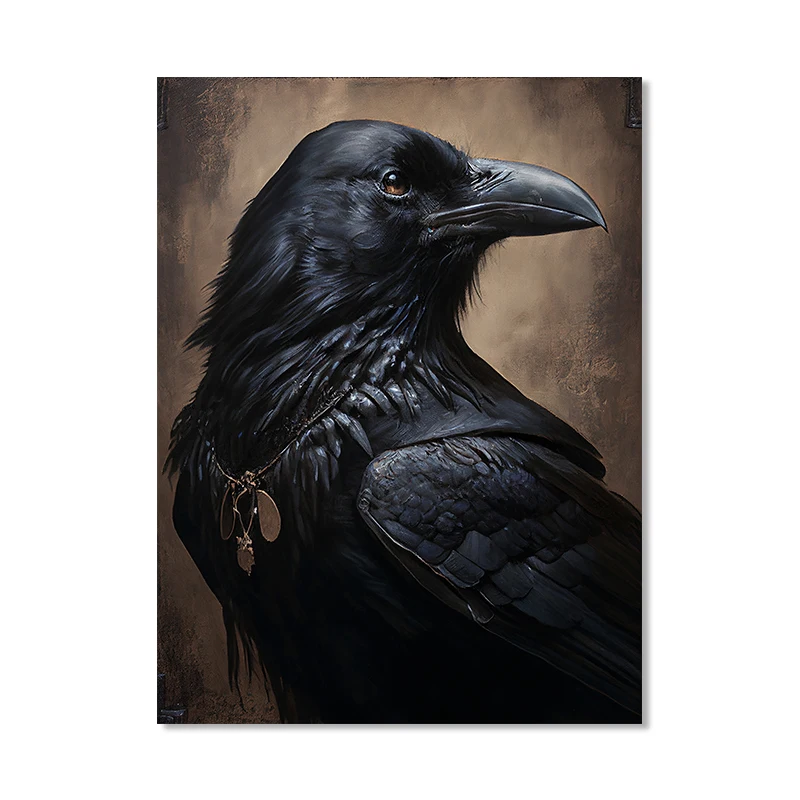 Картина с вороном Live ustory