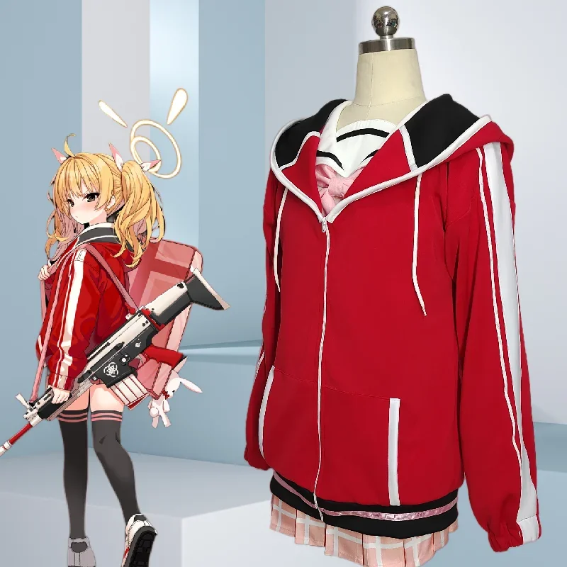 Ibaragi Yosimi Косплей Костюм Игра Синий Архив Платье Хэллоуин Униформа Аниме Одежда На