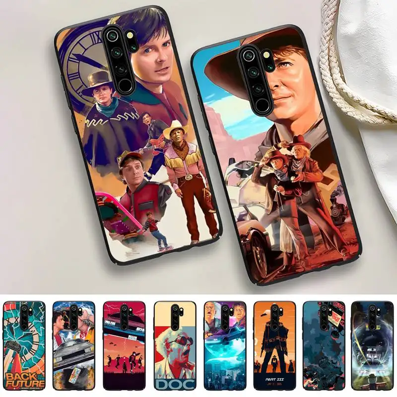 

Movie back to the future Phone Case For Redmi 5 6 7 8 9 10 plus pro 6 7 8 9 A GO K20 K30 K40 pro plus F3 Fundas