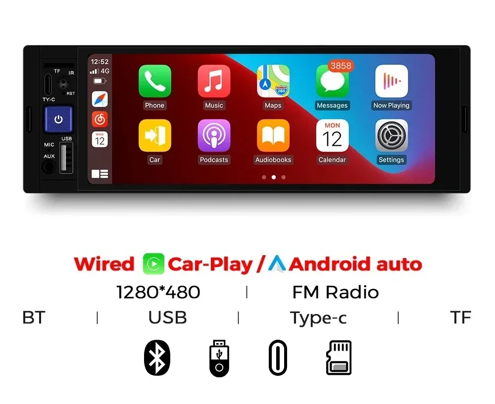 

Радио 1Din, автомобильный mp3-плеер, Bluetooth, автомобильная стереосистема, 6,2-дюймовый автомобильный MP5-плеер, авторадио, телефон, зеркальная связь с резервной камерой