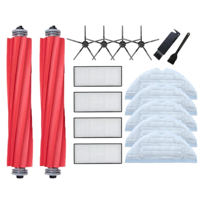 

For Xiaomi Roborock S7 T7S T7PLUS Replacement Parts Mop Cloth Filter Side Roller Brush Vacuum Cleaner Accessories