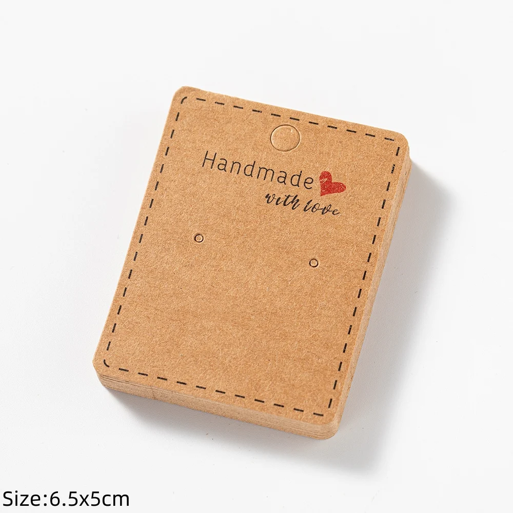 Бумажные подставки для сережек, 50 шт.