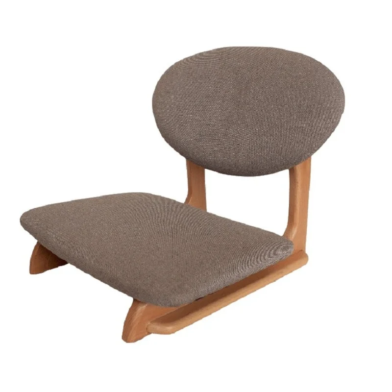 

Японский напольный стул Zaisu Tatami, поддержка спинки сидений для гостиной, спальни, мебель для медитации и игр