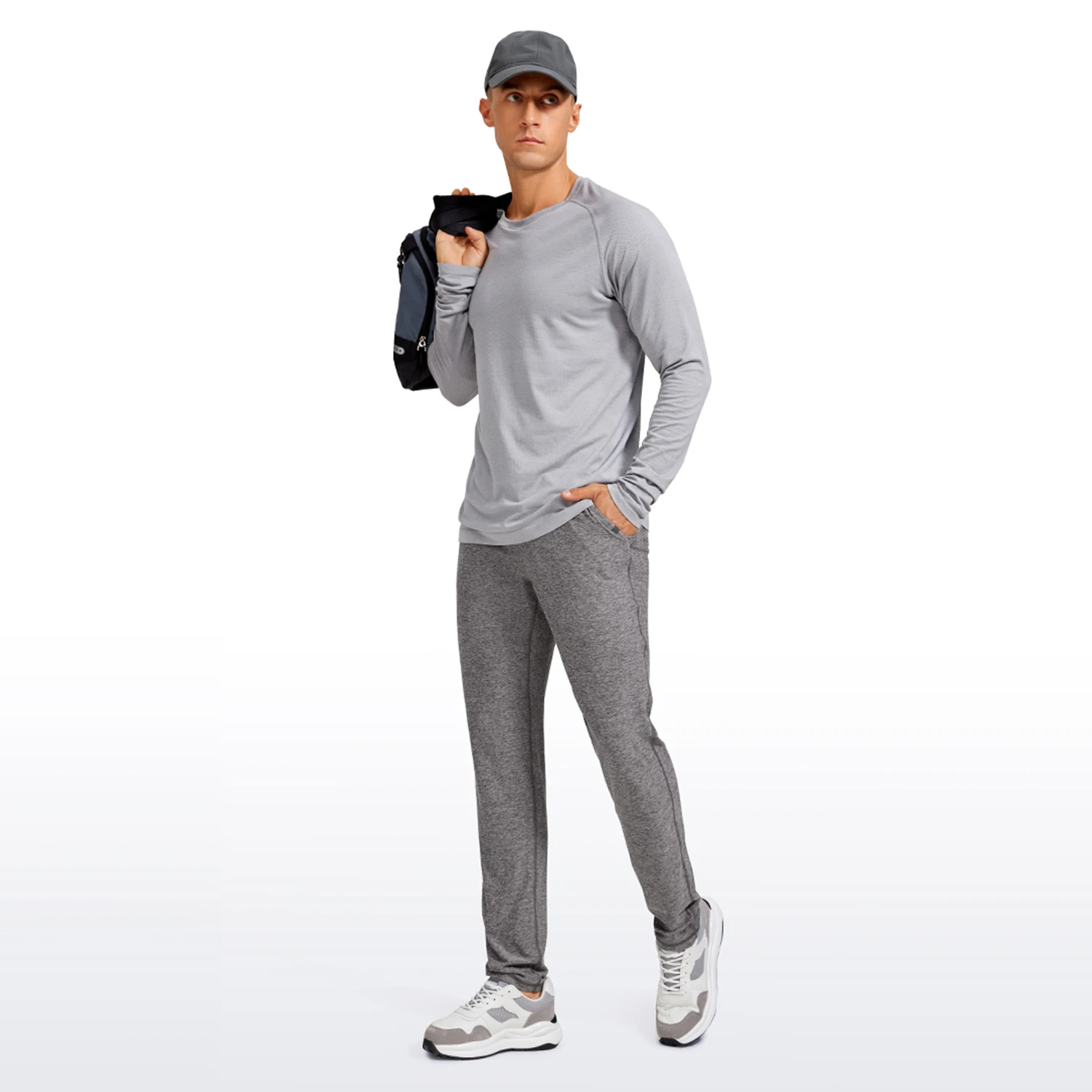 CRZ YOGA Mens Brushed Yoga Pants 30