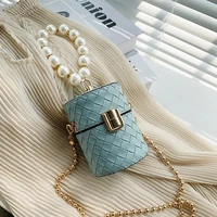 womens lipstick pack pearl chain crossbody mini bag female 2022 new casual small bag for women elegant hand bag ladies