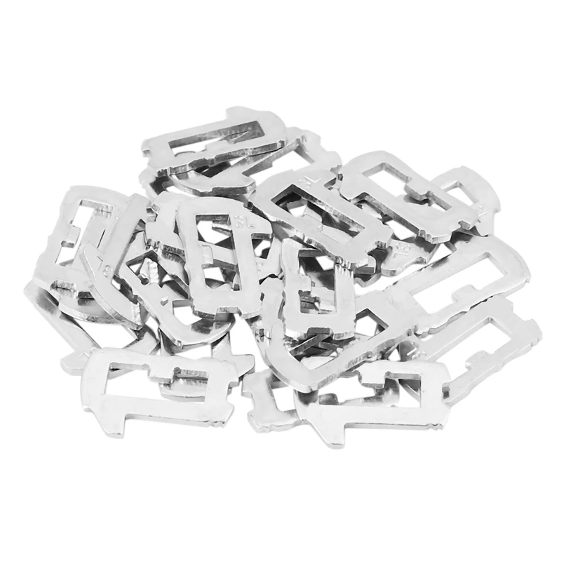 

200Pcs/Lot For HU100 Car Lock Repair Accessories Car Lock Reed Lock Plate For Hevrolet Cruze / Mai Rui Bao