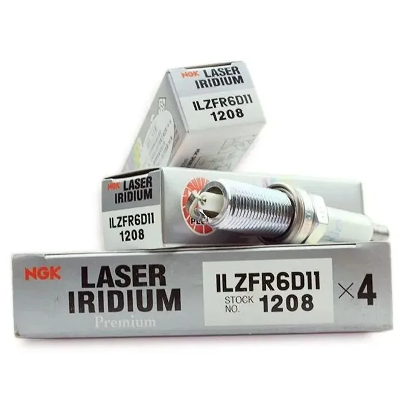 Свеча зажигания NGK Iridium ILZFR6D11 1208 для BMW E90 E60 E70 X5 F10 E81 E87 E91 E92 E61 F01 F02 E85 325I 330I 523I 525I 530I