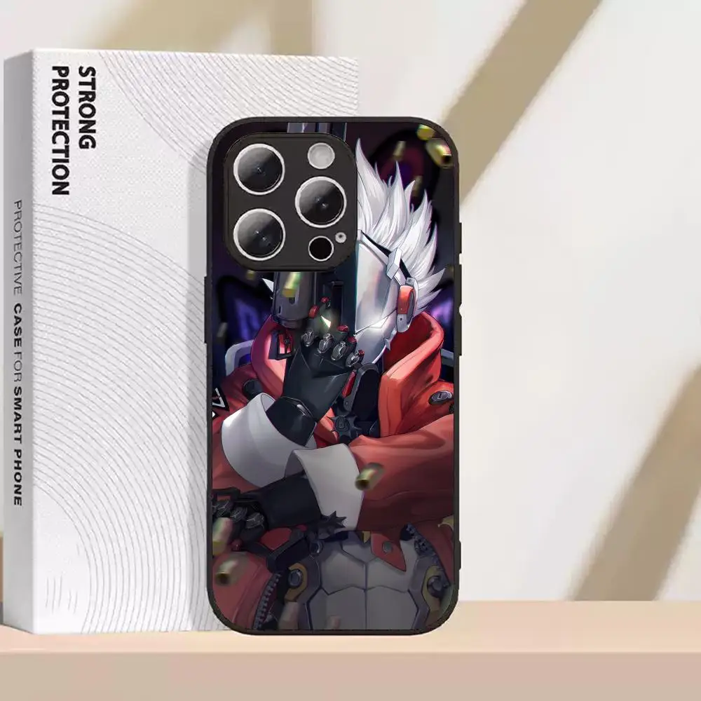 Фото Чехол для телефона Starlight Billy с рисунком персонажа из популярной игры для iPhone 16 15 14 13 12 11Plus Pro Max, высококачественный роскошный чехол Magsafe из овчины №2