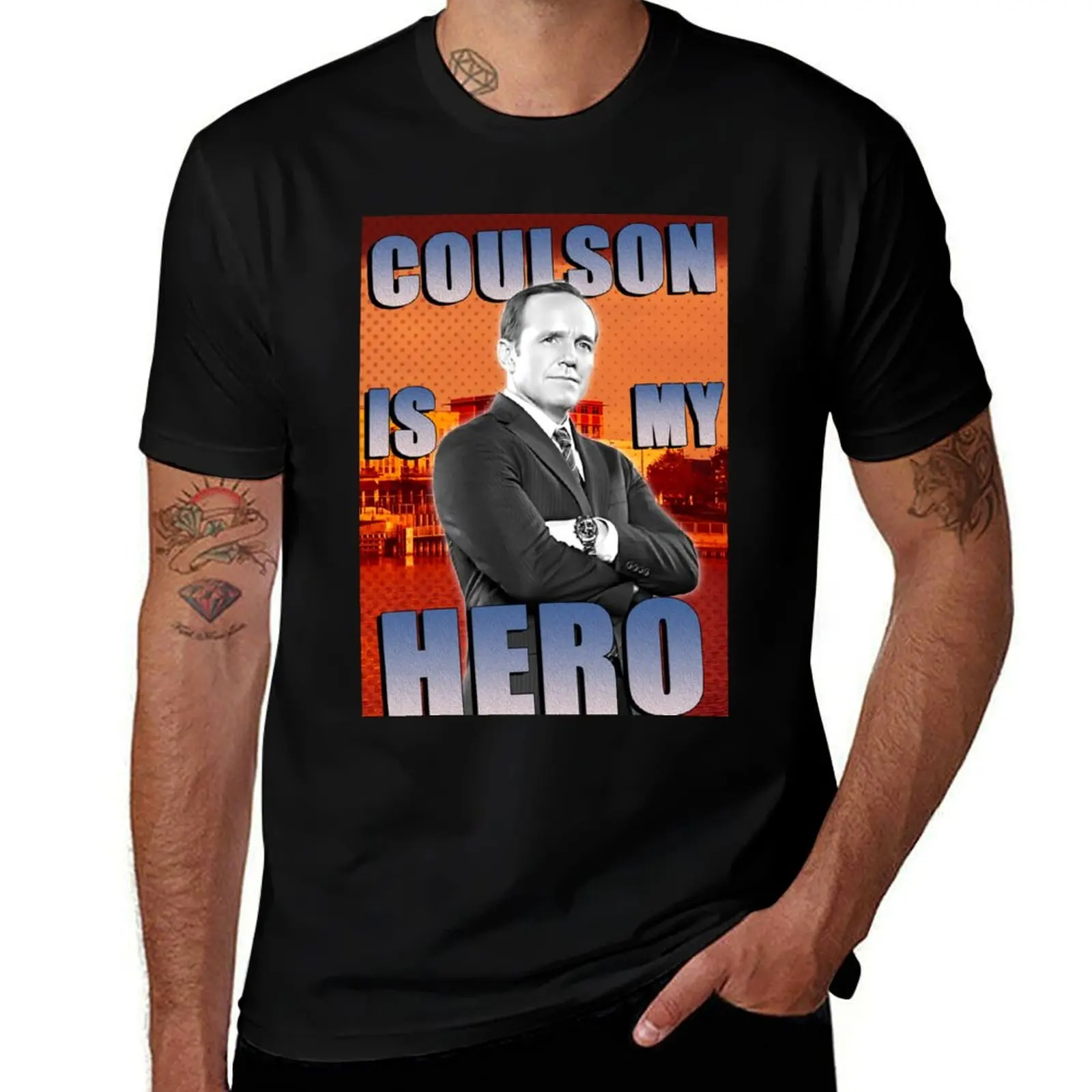 Фото Футболка Coulson больших размеров, не дающаяся в усадку №1