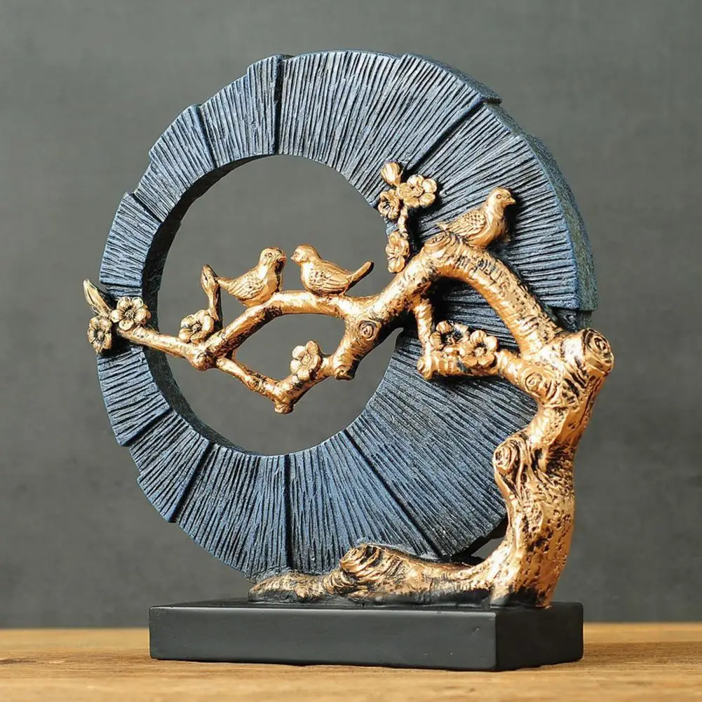 

Hand-crafted Mini Vivid Appearance Innovative Bird Figurine Home Decoration