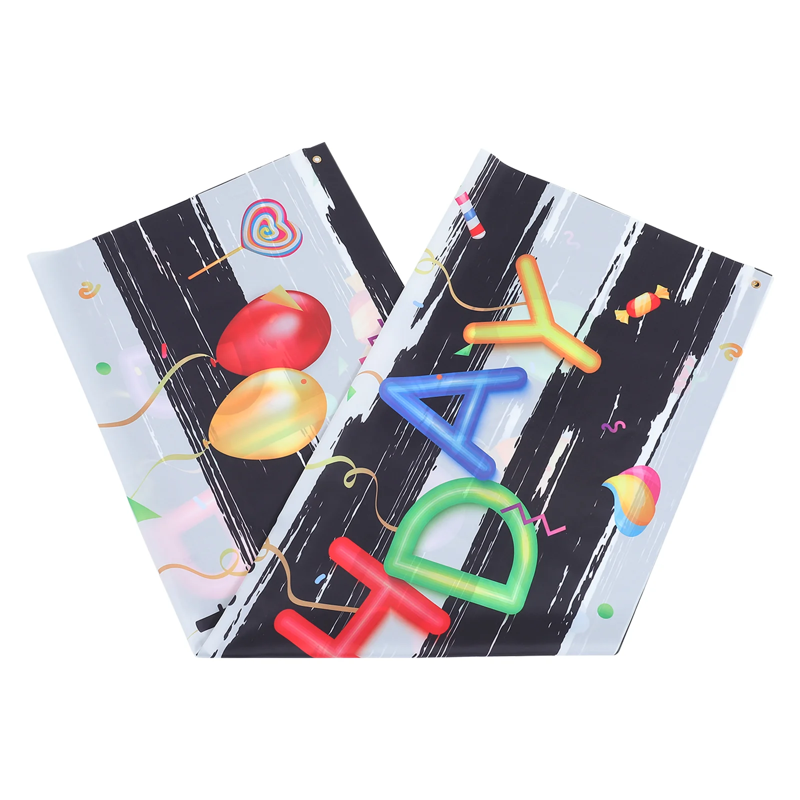 

Funny Background Banner Decoration Party Hanging Ornament for Birthday