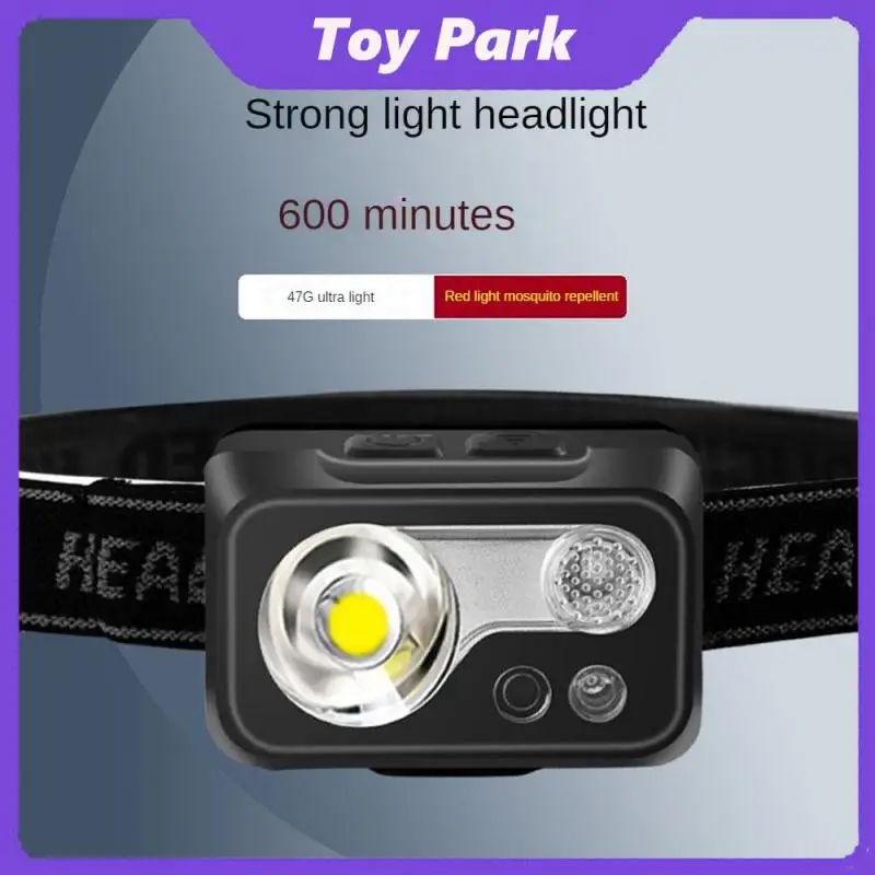 

Night Running Outdoor Headlights Strong Light Headlights Usb Charging Sensing Headlamp Camping Supplies Night Fishing Head Torch