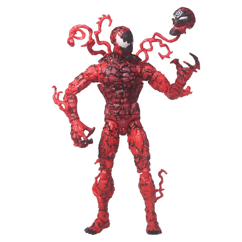 

Marvel Red Venom Carnage In Movie The Amazing Spiderman Bjd Joints Movable Action Figure Model Toys 18cm