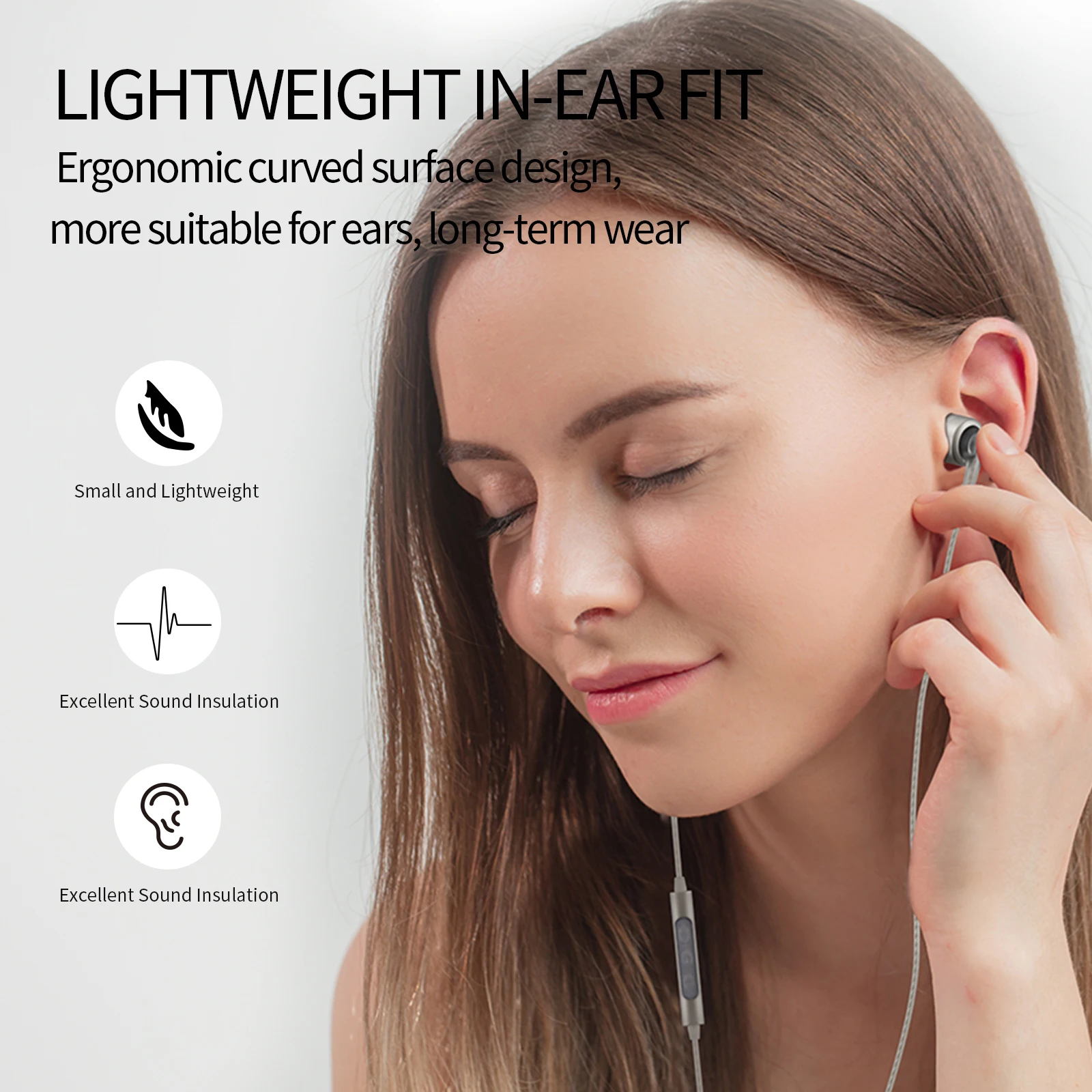 SoundMAGIC E80D цифровые наушники USB C-Type C проводные наушники-вкладыши с микрофоном HiFi стереонаушники мощный бас шумоизоляция (art.: 3920c8ade0f56) - 3920c8ade0f56