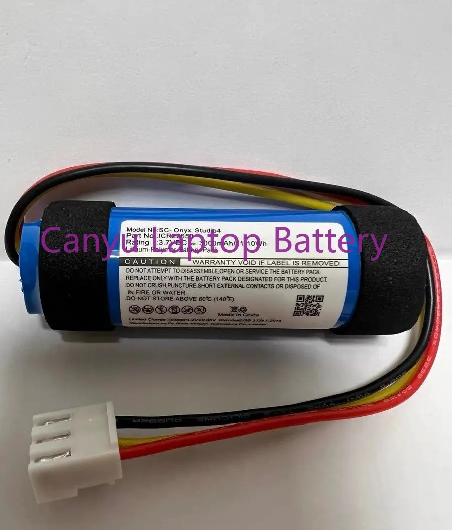 

New ICR22650 Replacement Battery For Harman/Kardon Onyx Studio 4 Bluetooth Speaker batteries With Tool