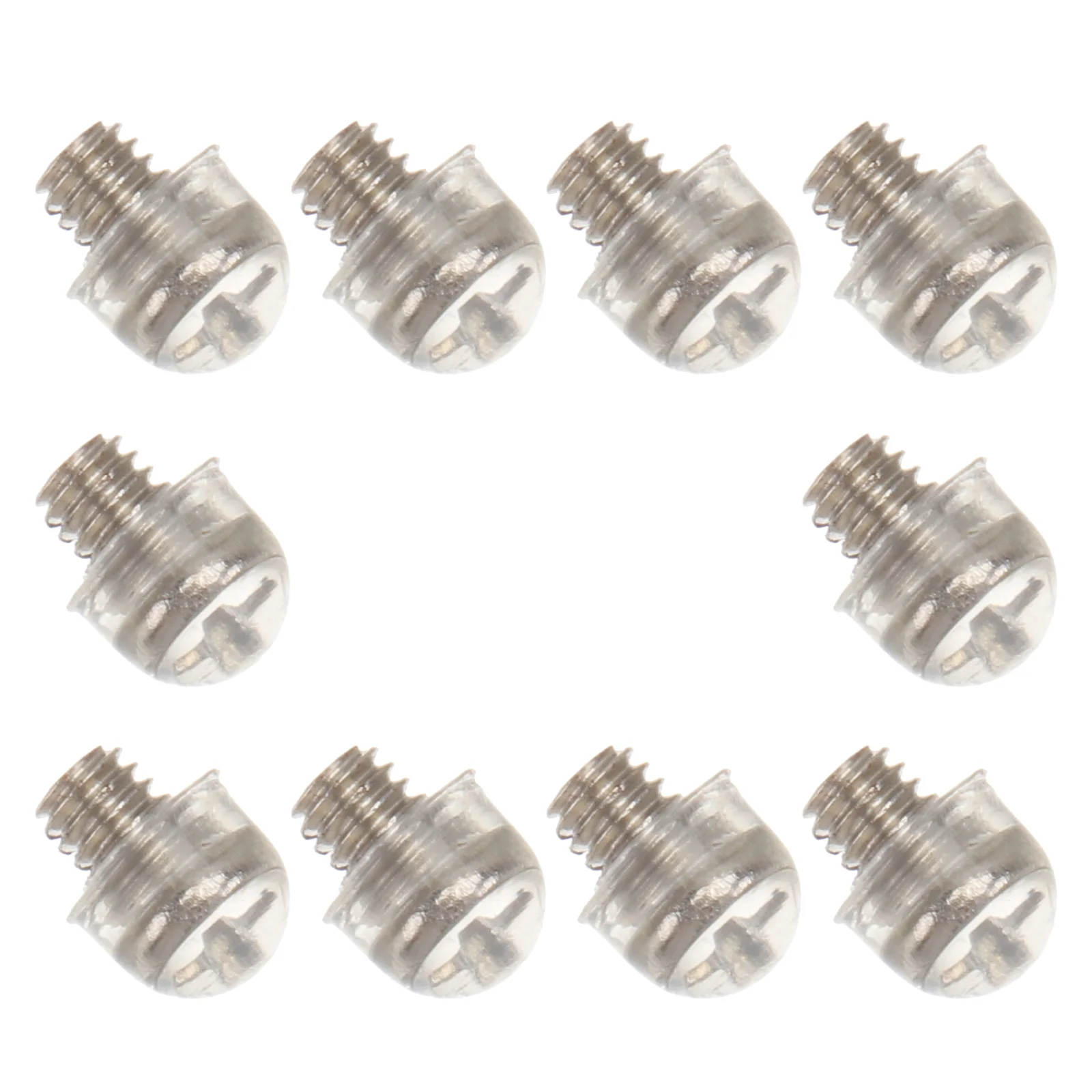 

10 Pcs Scissors Noise Deadener Mute Silencers Iron Muffler Bumper Accessories Haircut Bumpers