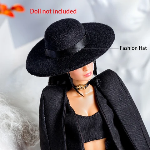 Черная одежда для куклы 30 см