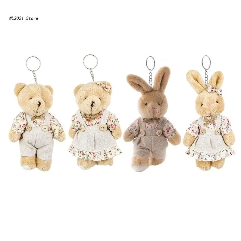 

Bear Keyring Party Favor Decorations for Boy Girl Wedding Birthday Keyring