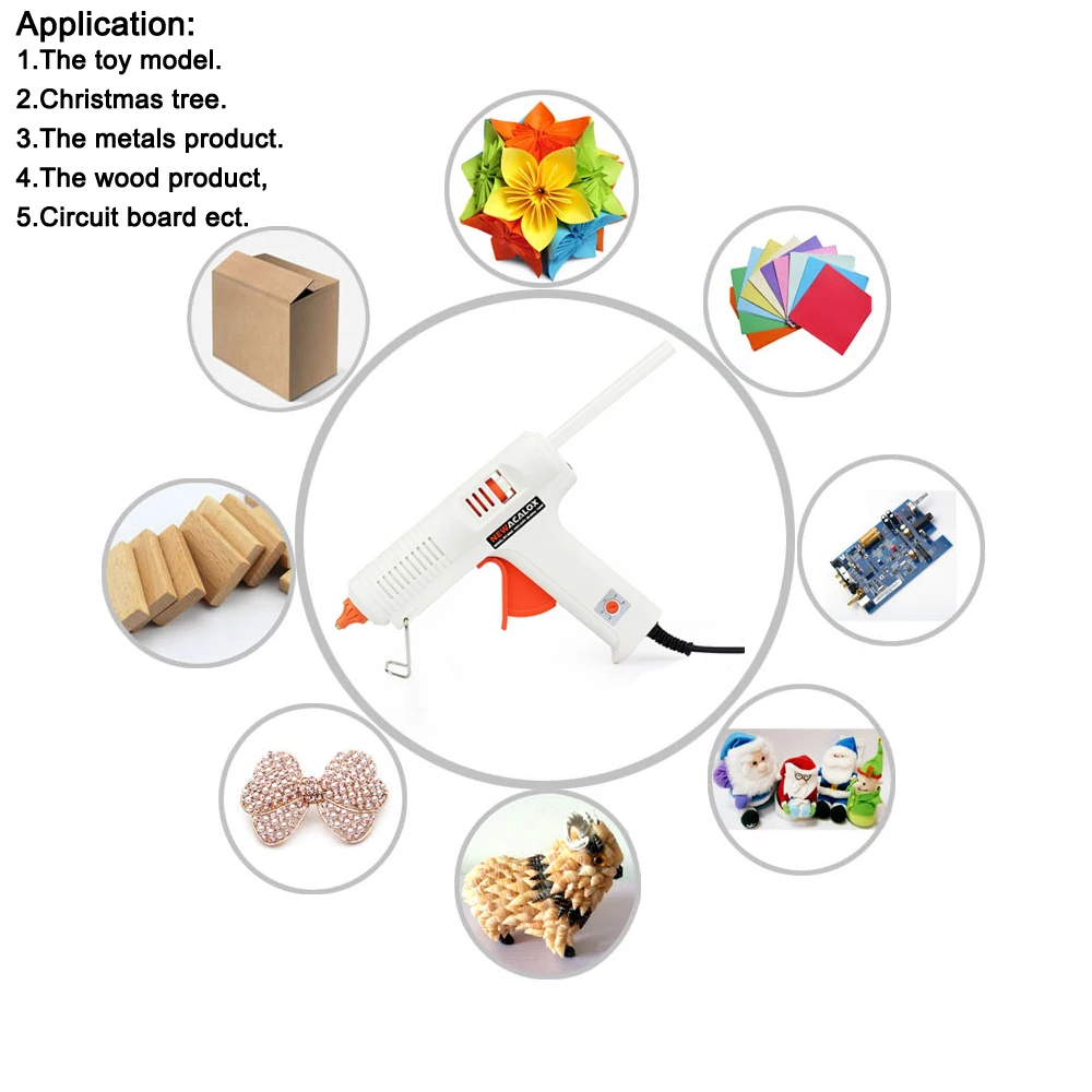 Пистолет клеевой NEWACALOX 11 мм 150 Вт