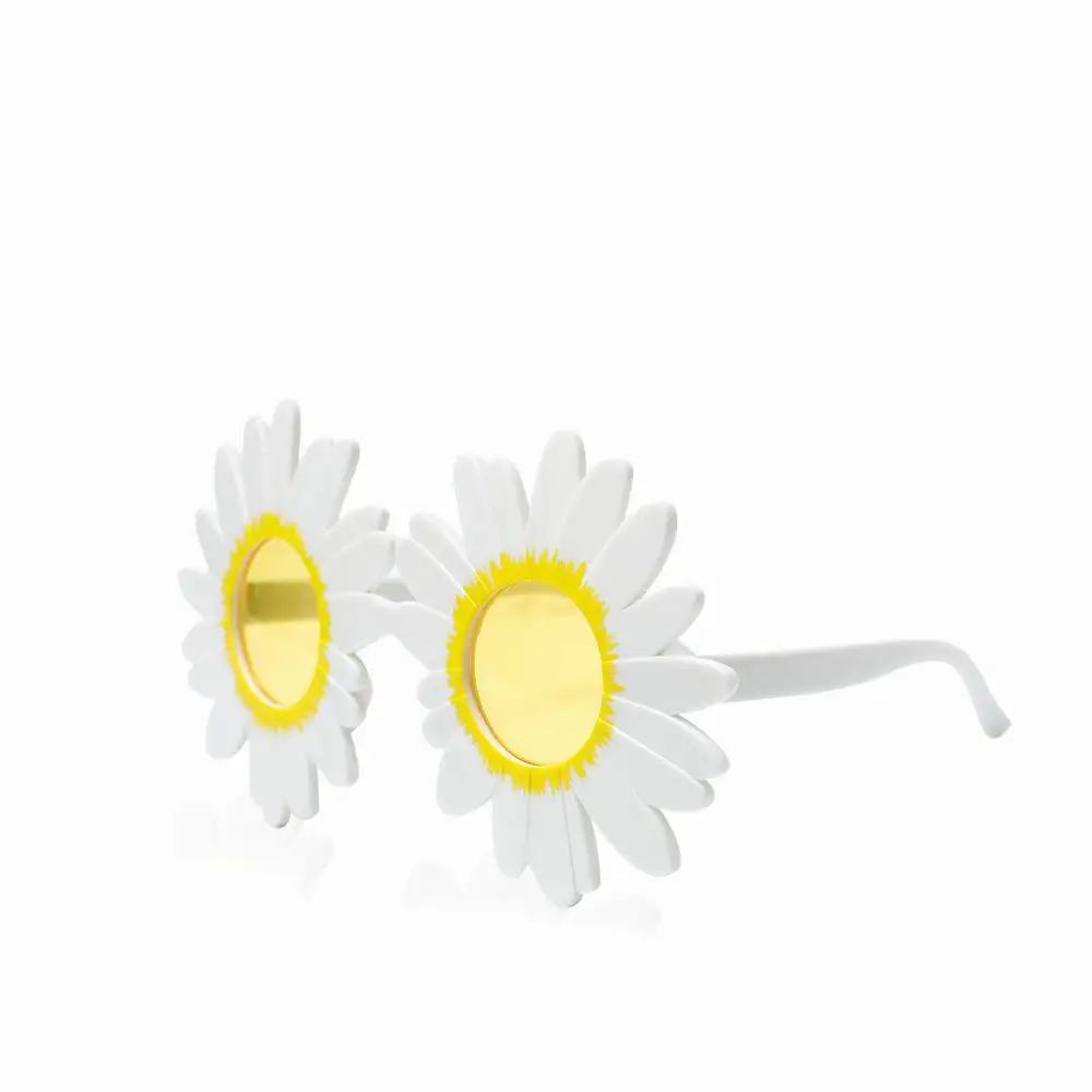 

Розовая одноразовая посуда на тему ромашек BALONAR