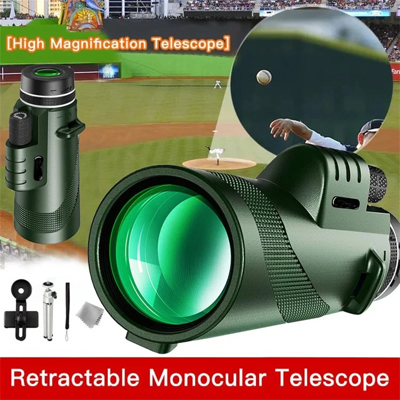 

telescope high power HD cell phone photography outdoor monoculars telescope HD Professional Monocular Powerful Binocu 단안 망원경