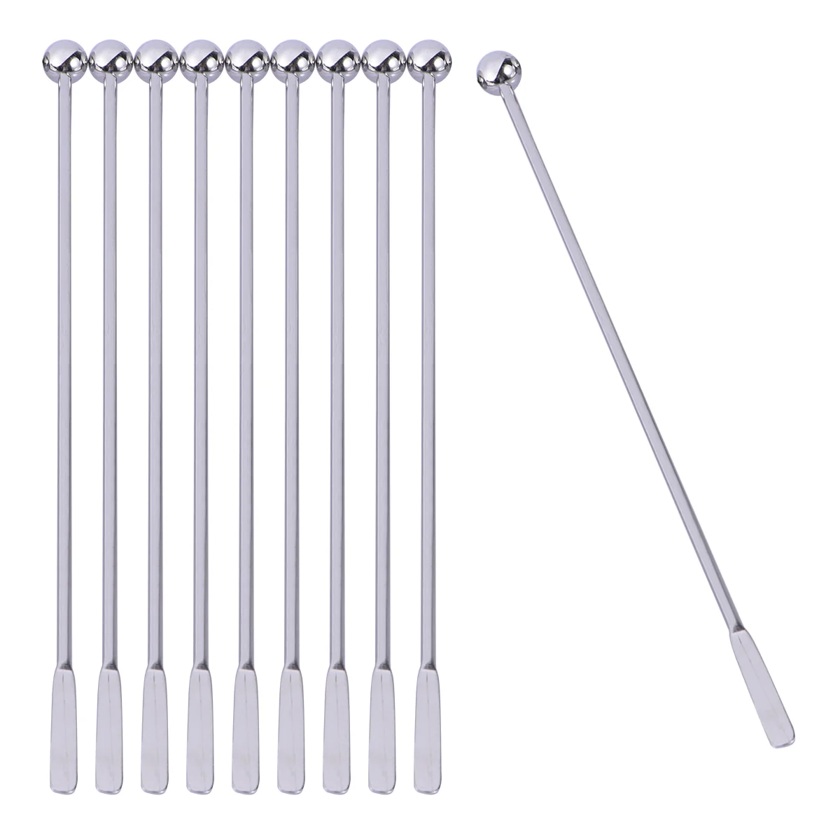 

Sticks Drink Stirrers Cocktail Coffee Swizzle Stirsteel Stainless Martini Stirrer Bar Stick Mixing Drinks Decoration Tool Pick