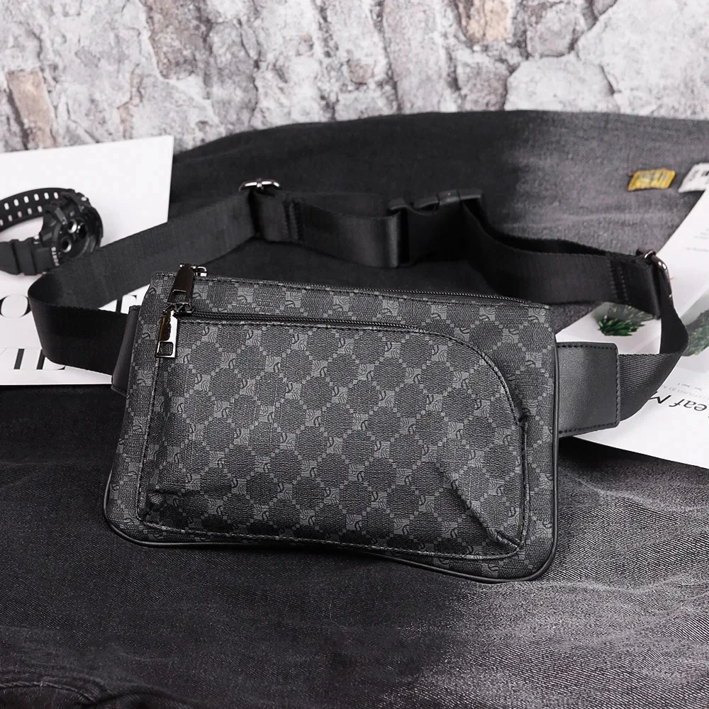 Модная мужская нагрудная сумка повседневная на плечо для мужчин мобильного