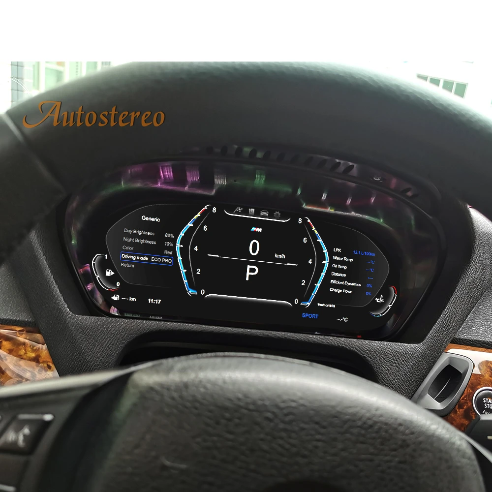 Цифровой кластерный одометр виртуальная кабина M Sport для BMW 5 E60 E61 E62 2002-2008