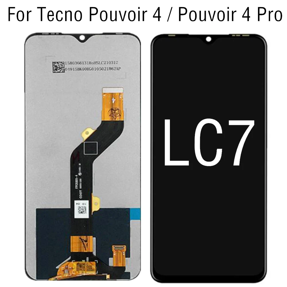 7 0 дюймовый ЖК-дисплей Pouvoir4 для Tecno Power 4 LC7/Power Pro экран