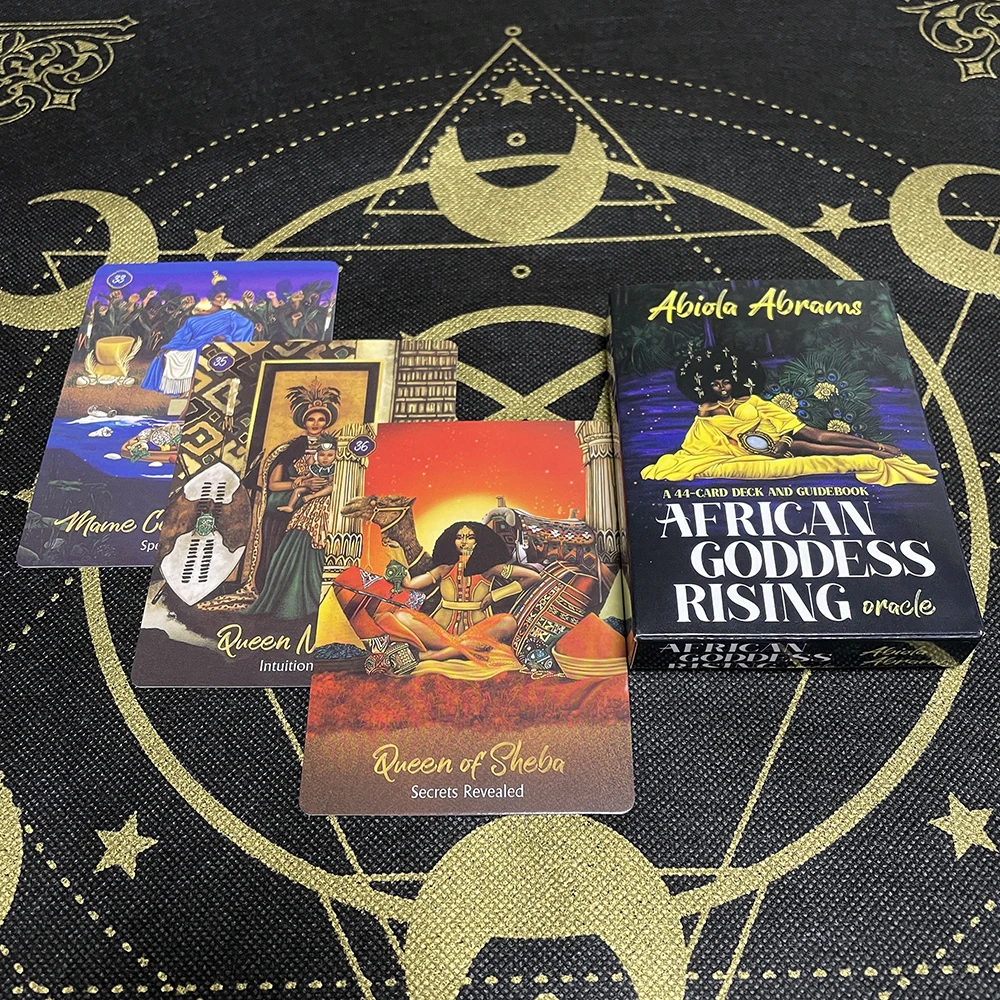 

Beautiful Africa Angle Fairy Oracle Deck Tarot Cards Predictions Fate English Affirmation Cards Mysterious Friends