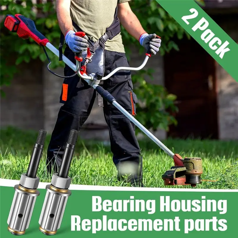 Комплект из 2 корпусов подшипников LLCS для триммеров Stihl FS38, FS45, запчасти для кусторезов, сменные детали для концевых элементов штанги триммера (art.: 3920d8ad4b7f4) - 3920d8ad4b7f4