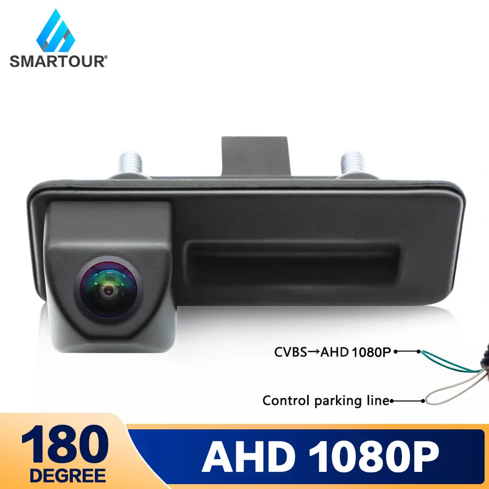 

180 Degree 2K AHD 1080P Car Rear View Camera for Skoda Roomster Fabia Octavia Yeti Rapid superb for Audi A1 A4L A3 Night Vision