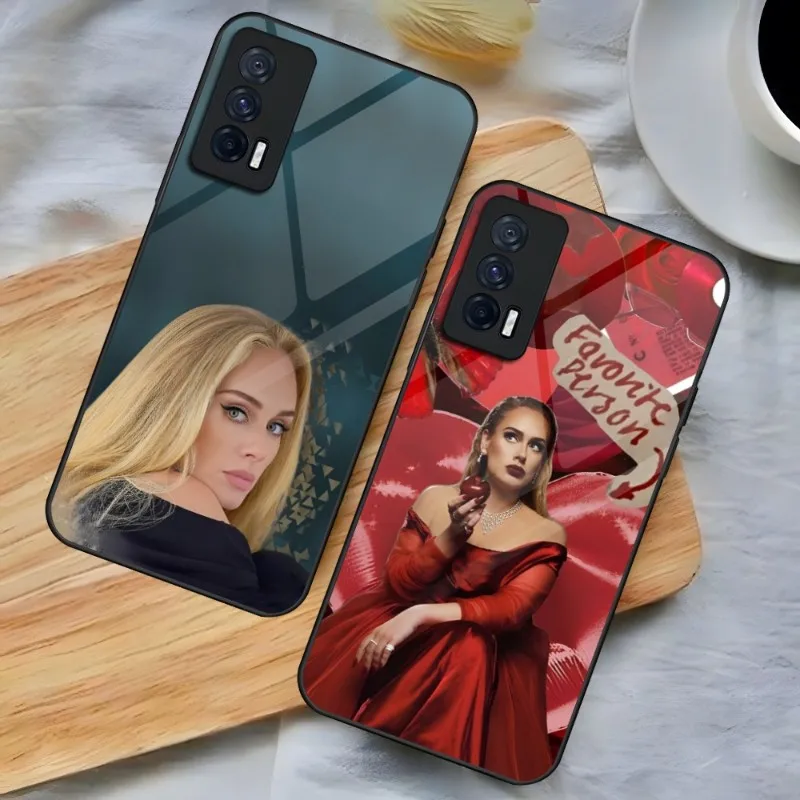 

Адель Эдкинс чехол для телефона для Vivo S12 S10 S9 IQOO Z3 U5 NEO5 Y30 7 9 8 X73 Y76 Y70 Y55 Y31 X70 X60 Pro, закаленное стекло