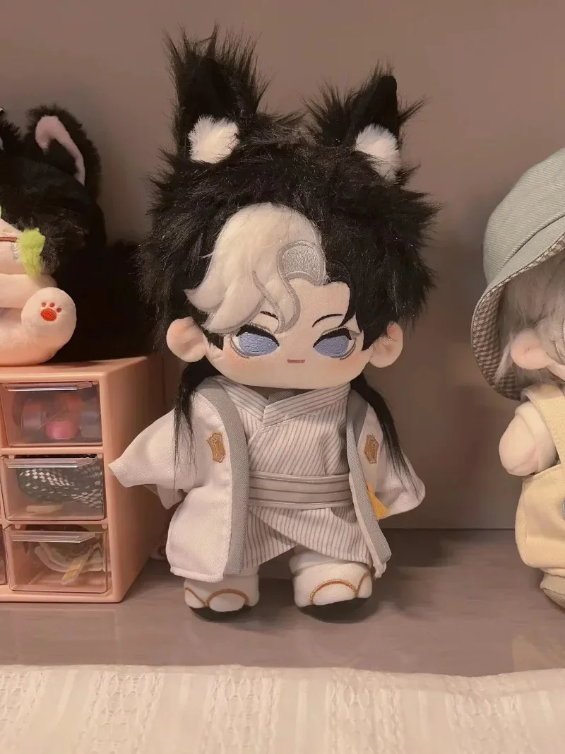 

Game Identity V Cosplay Joseph Desaulniers Photographer 20cm Adorable Changing Dolls Plush Doll Toy Skeleton Christmas Gift